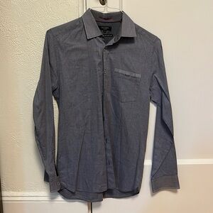 Ted Baker blue patterned button down